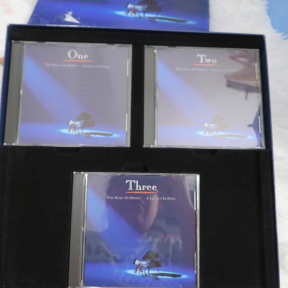 The Music of Disney: A Legacy in Song 3 CD Box Set 1992 Collectible Edition - Picture 6 of 7